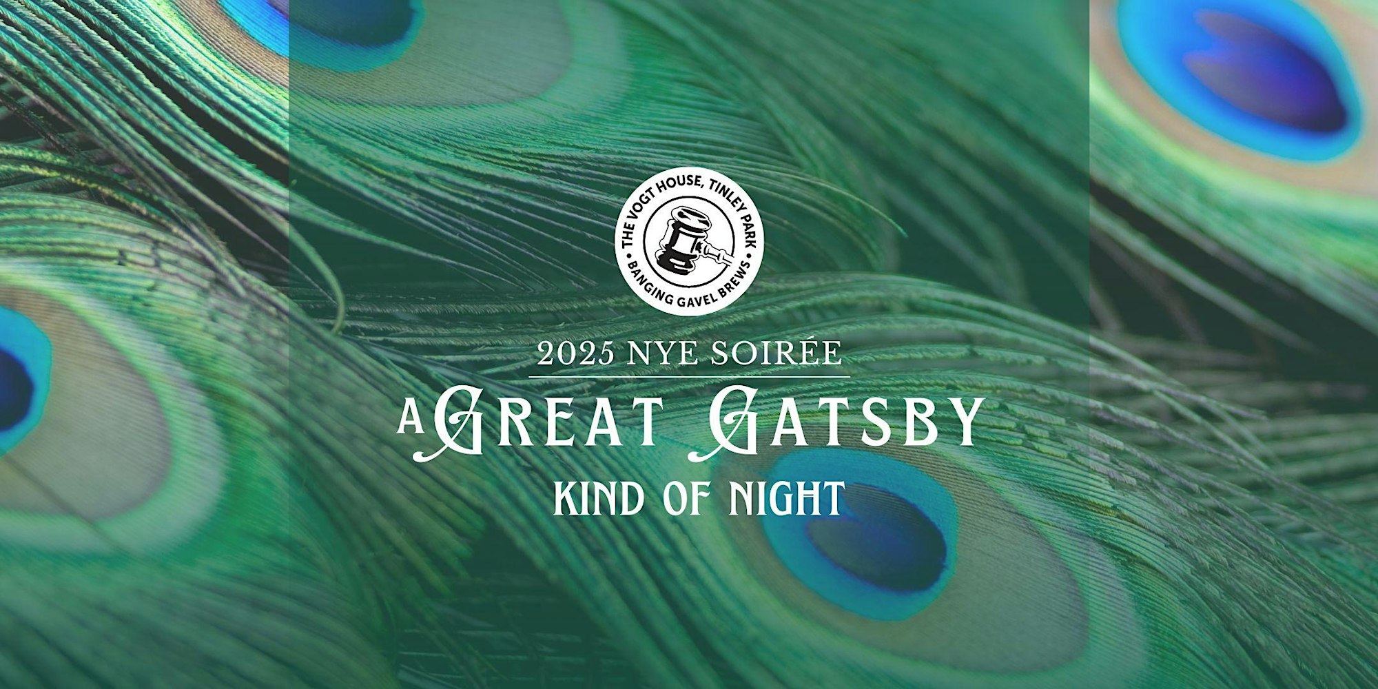 Great Gatsby themed New Years Eve Party at Banging Gavel Brews in Tinley Park.